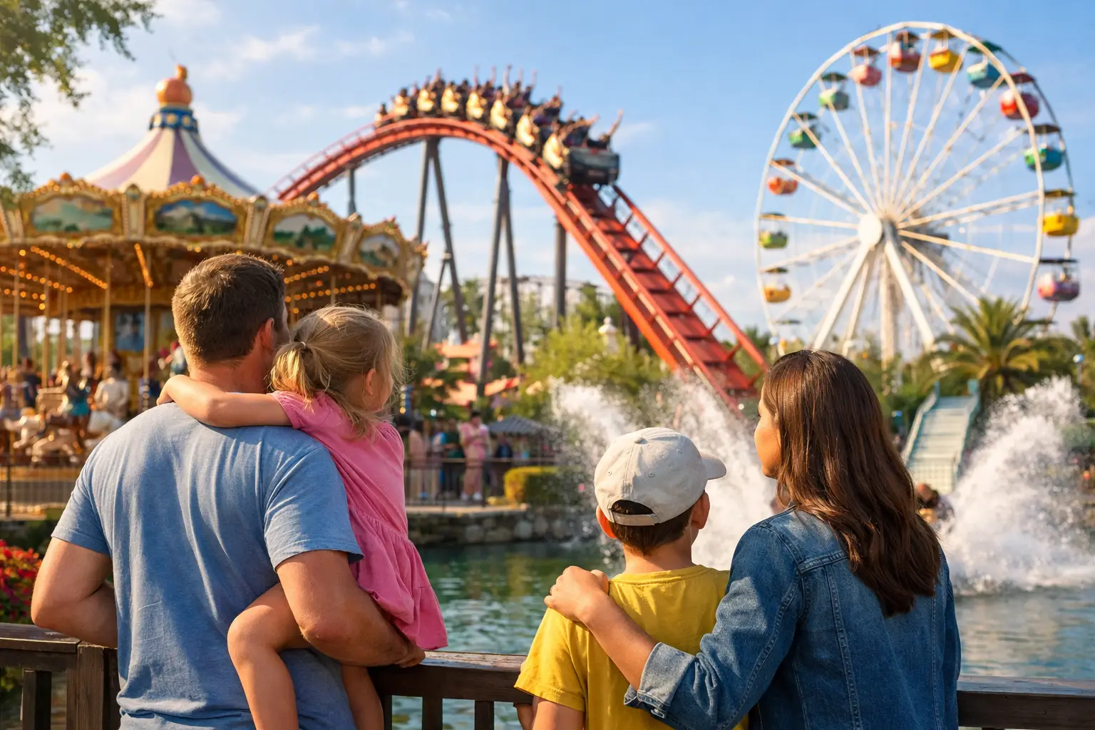 12 mejores parques de diversiones para familias