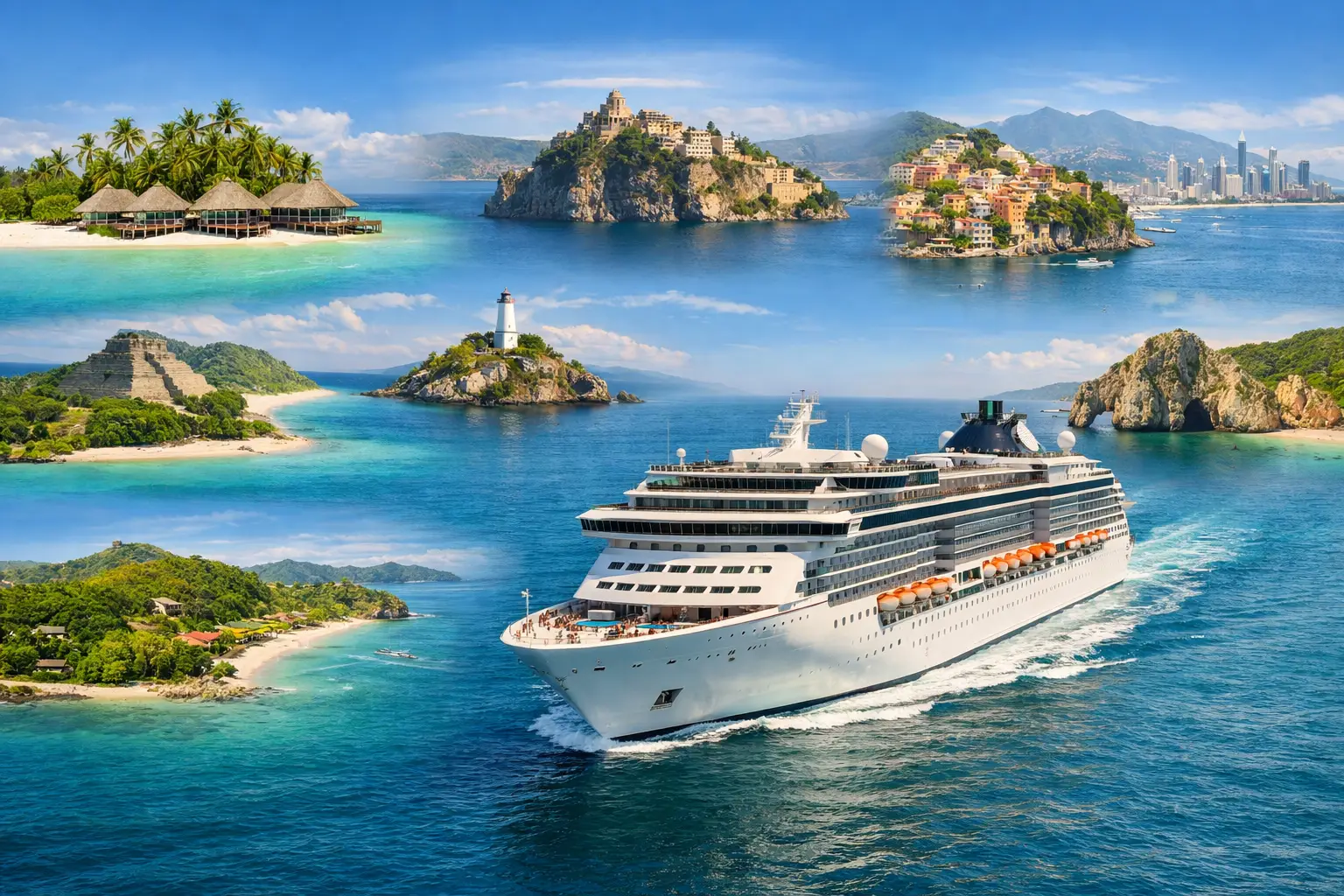 7 mejores destinos para cruceros cortos