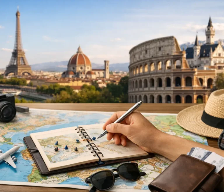 Ejemplo de itinerario para Europa en 10 días