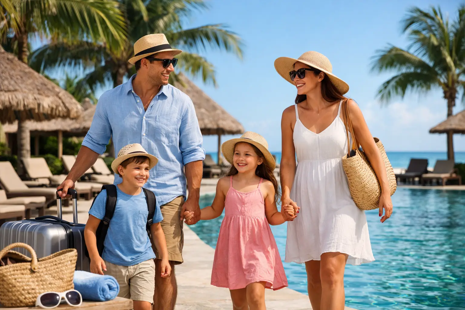 Paquetes vacacionales familiares sin estrés