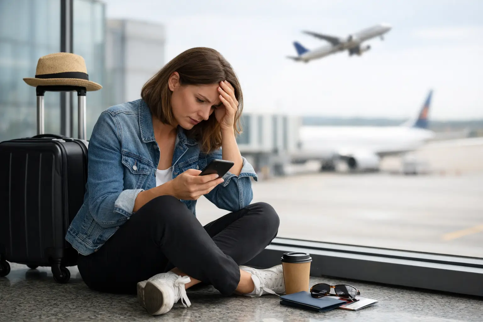 Qué hacer si pierdo mi vuelo: guía rápida